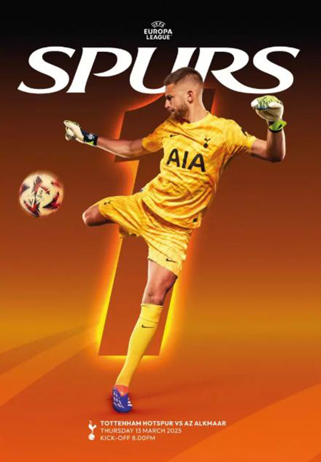 AZ Programma 13-maa-2025 Spurs away